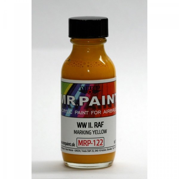 MR. Paint MRP-122 MARKING YELLOW WWII RAF 30ml 