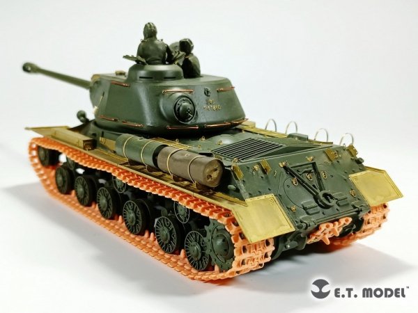 E.T. Model P35-061 Soviet KV-1/2/85,JS-1/2/3,ISU-152（650mm Late version) Workable Track ( 3D Printed ) 1/35