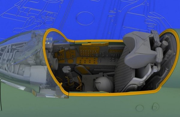 Eduard 648038 MiG-21SMT interior 1/48 (Eduard)