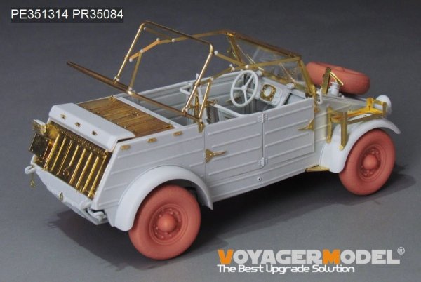 Voyager Model PE351314 WWII German Kubelwagen Type 82 Africa Troop Version Upgrade Set For MENG VS-015 1/35