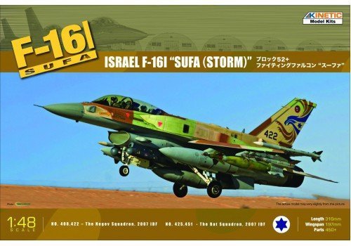 Kinetic K48006 F-16I SURF (1:48)