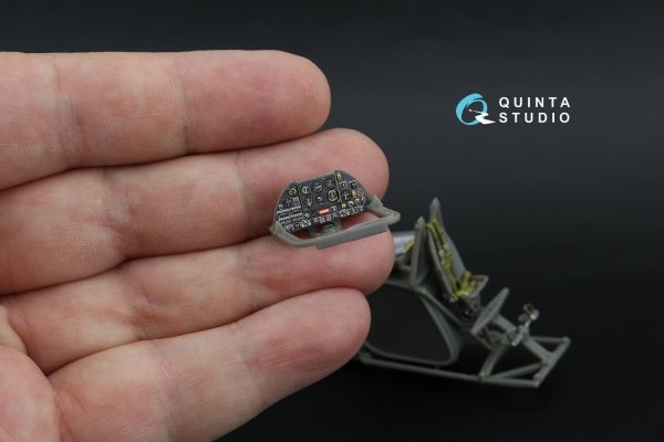 Quinta Studio QDS-48583 Westland Lysander Mk.III 3D-Printed &amp; coloured Interior on decal paper (Airfix) (small version) 1/48