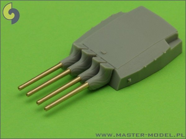 Master SM-700-030 France 380 mm/45 (14.96in) Model 1935 barrels - for turrets with blastbags (8pcs)