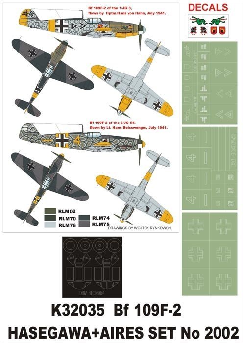 Montex K32035 Bf 109F-2 1/32