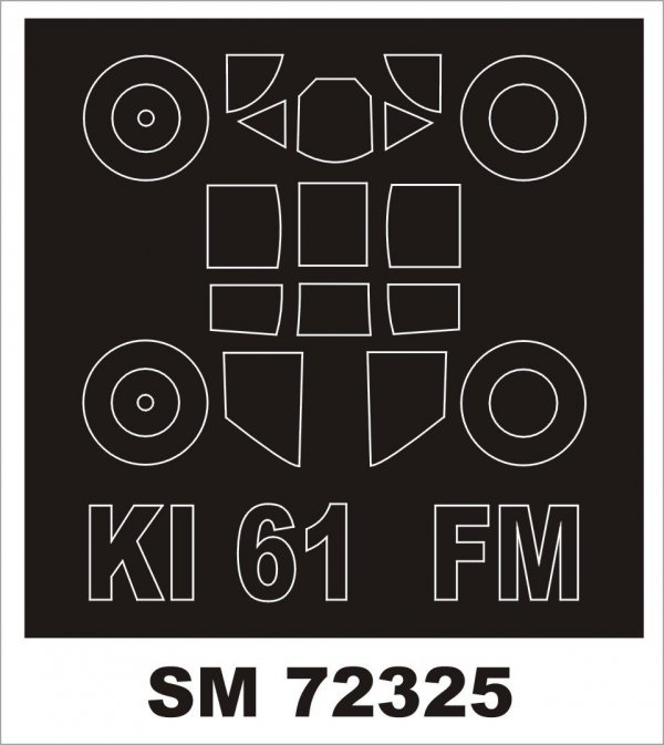 Montex SM72325 Ki-61-I HEI Hien FINE MOLDS 1/72
