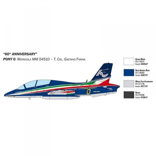 Italeri 1461 AERMACCHI MB-339 &quot;60th P.A.N.Anniv.&quot; 1/72