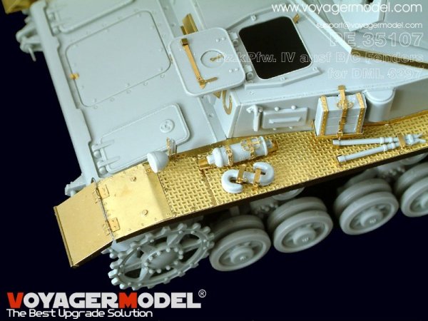 Voyager Model PE35107 Pz.kPfw. IV Ausf B/C (For DRAGON 6297) 1/35