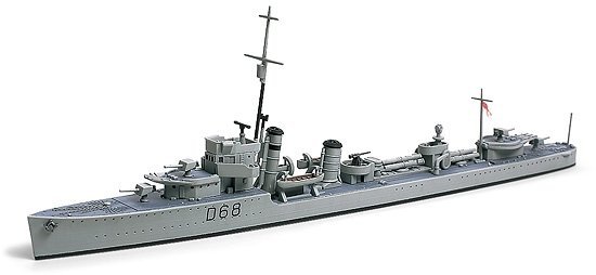 Tamiya 31910 Royal Australian Navy Destroyer Vampire 1/700