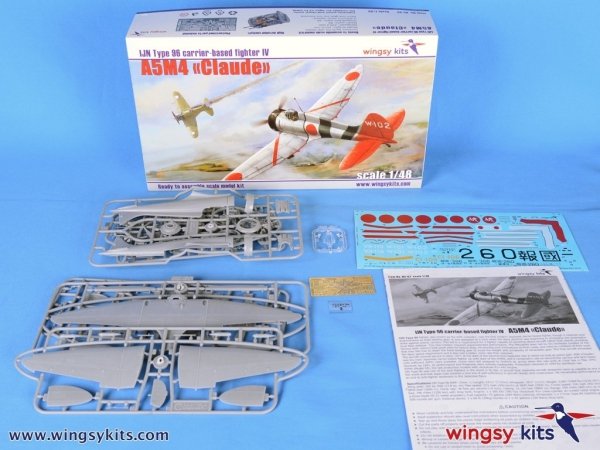 Wingsy Kits D5-02 IJN Type 96 carrier-based fighter IV A5M4 “Claude” 1/48