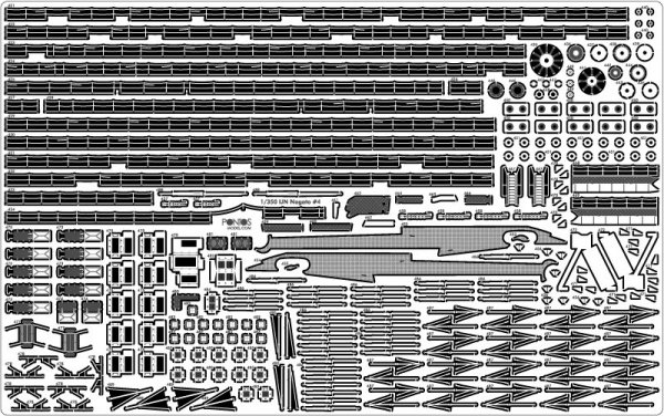 Pontos 35029F1 IJN NAGATO 1941 Detail Up Set 1/350