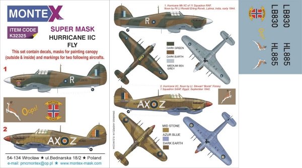 Montex K32325 HURRICANE IIC 1/32