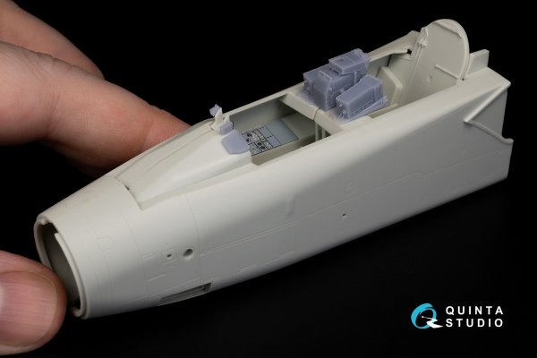Quinta Studio QDS+48263 Tornado GR.4 3D-Printed coloured Interior on decal paper (Revell) (small version) (with 3D-printed resin parts) 1/48