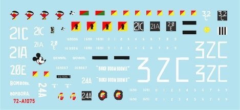 Star Decals 72-A1075 Australia in Vietnam # 1. Aussie Centurion Mk 5. 1/72