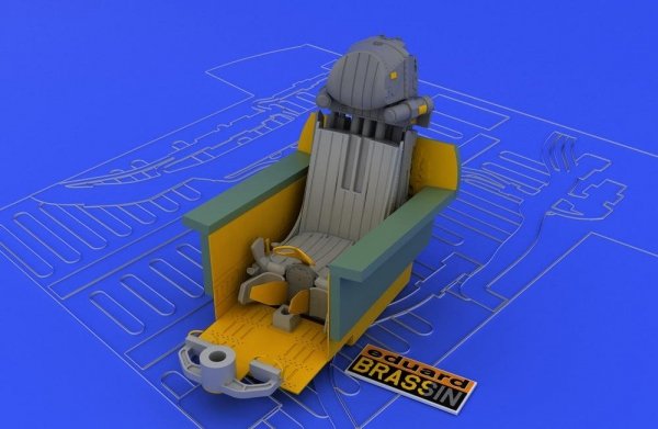 Eduard 648034 MiG-29 seat late 1/48 (Academy)