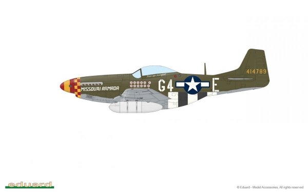 Eduard 84184 P-51D-10 Mustang 1/48
