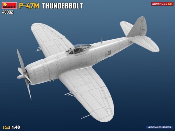Mini Art 48032 P-47M Thunderbolt Advanced Kit 1/48