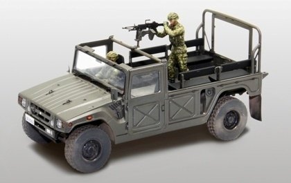 Fine Molds FM41 JGSDF HMV with FN Minimi &amp; 2 Figures 1/35