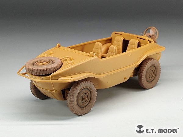 E.T. Model P35-135 WWII German Schwimmwagen Type166 Sagged wheels Narrow For TAMIYA Kit 1/35