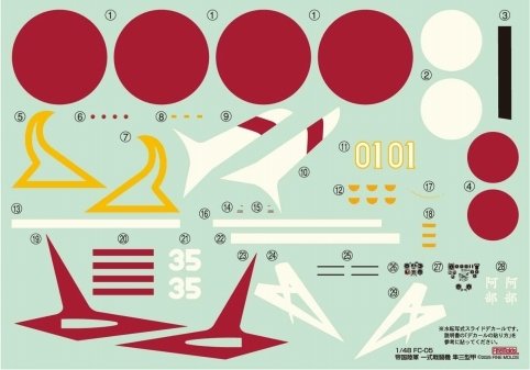 Fine Molds FC05 IJA Type 1 Fighter Nakajima Ki-43-III 1/48