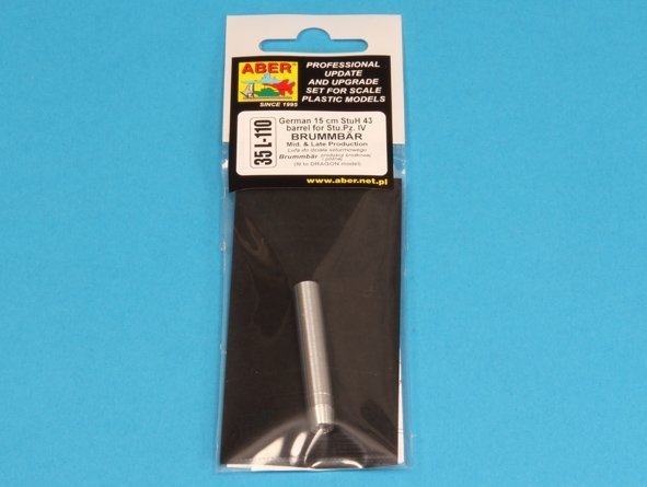 Aber 35L-110 German 15cm StuH 43 Barrel for Stu.Pz. IV BRUMBAR (1:35)	