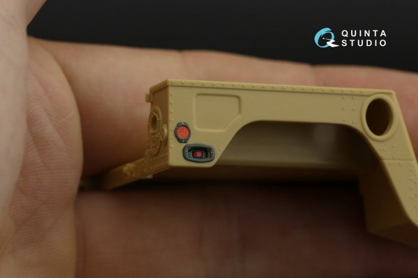 Quinta Studio QD35039 HUMVEE Family 3D-Printed &amp; coloured Interior on decal paper (Tamiya) 1/35