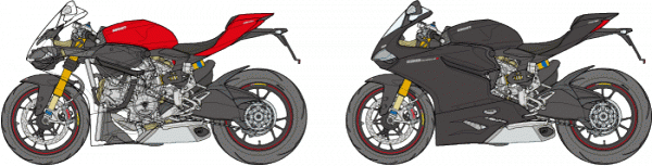 Tamiya 14129 Ducati 1199 Panigale S (1:12)