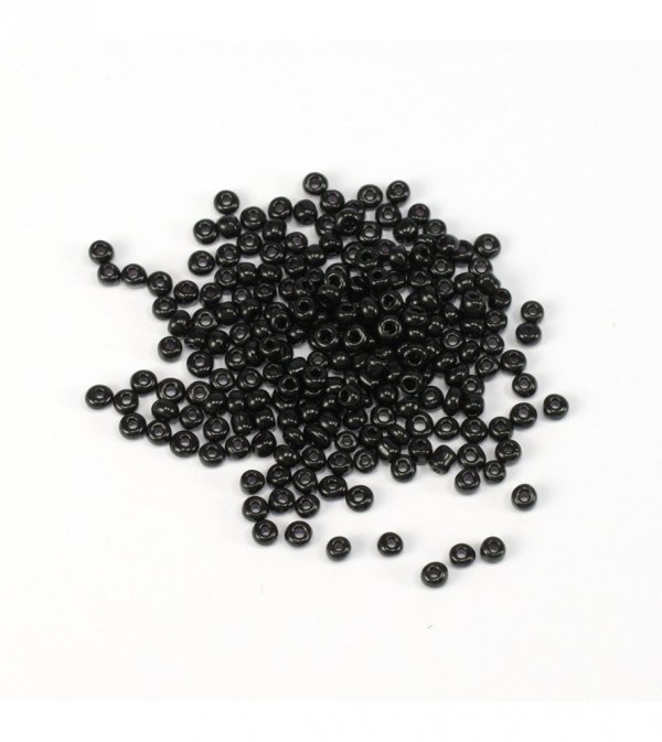 ARTESANIA LATINA 8658 Czarne Koraliki / Black Metal Parrel Trucks for Rigs 3 mm 200 szt