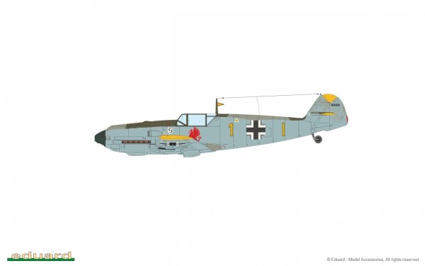 Eduard 84196 Bf 109E-4 1/48