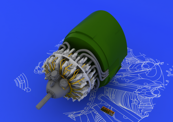 Eduard 648056 R-2800-10 engine 1/48 (Eduard)