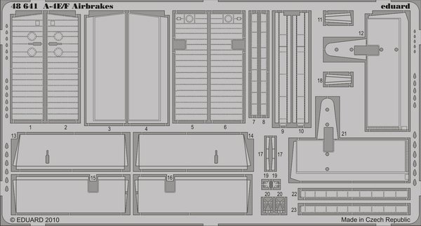 Eduard 48641 A-4E/F airbrakes HASEGAWA 1/48