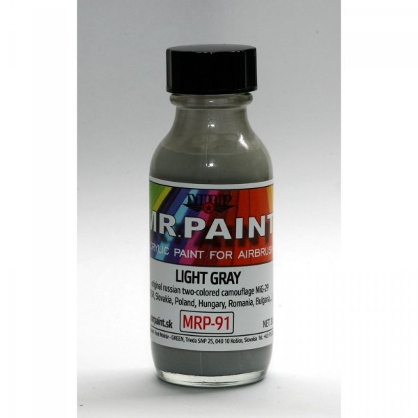 MR. Paint MRP-091 LIGHT GRAY Russian two-tone camo MIG-29 30ml 