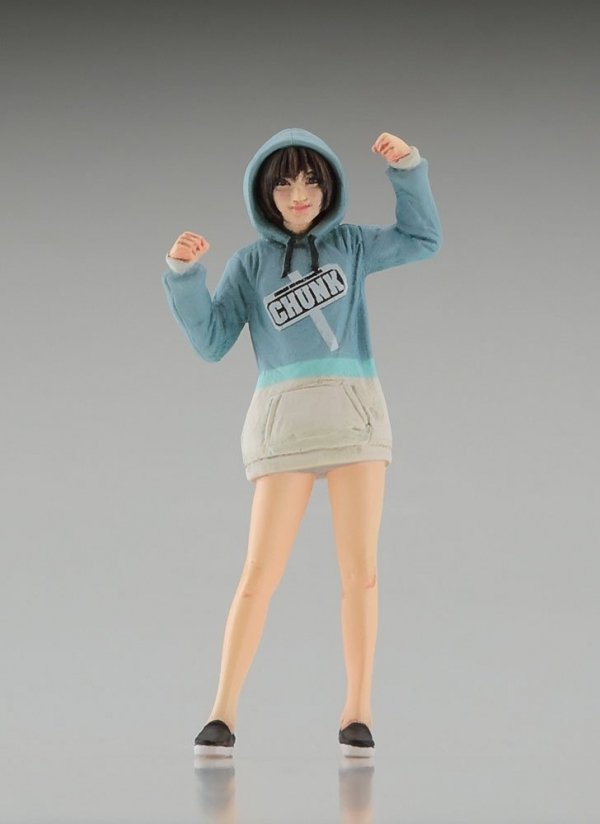 Hasegawa 64793 Creator Works MechatroChunk 02 'Grayish Mint' &amp; Support Girl 1/35