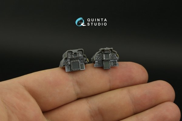 Quinta Studio QD48404 F-14B 3D-Printed &amp; coloured Interior on decal paper (GWH) 1/48