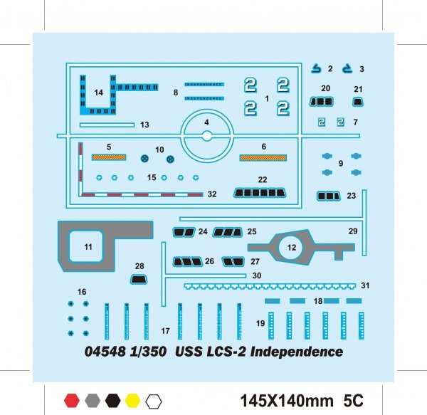 Trumpeter 04548 USS Independence (LCS-2) (1:350)