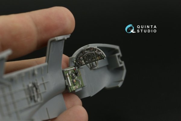 Quinta Studio QD48423 Fairey Fulmar Mk.I 3D-Printed &amp; coloured Interior on decal paper (Trumpeter) 1/48
