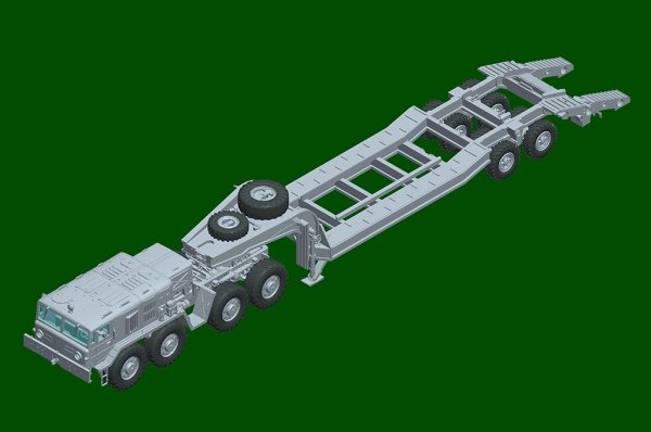 Trumpeter 07195 MAZ-537G Late production type with MAZ/ChMZAP-5247G semitrailer 1/72