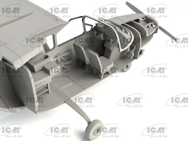 ICM 48292 O-2A (late production) USAF Observation Aircraft 1/48