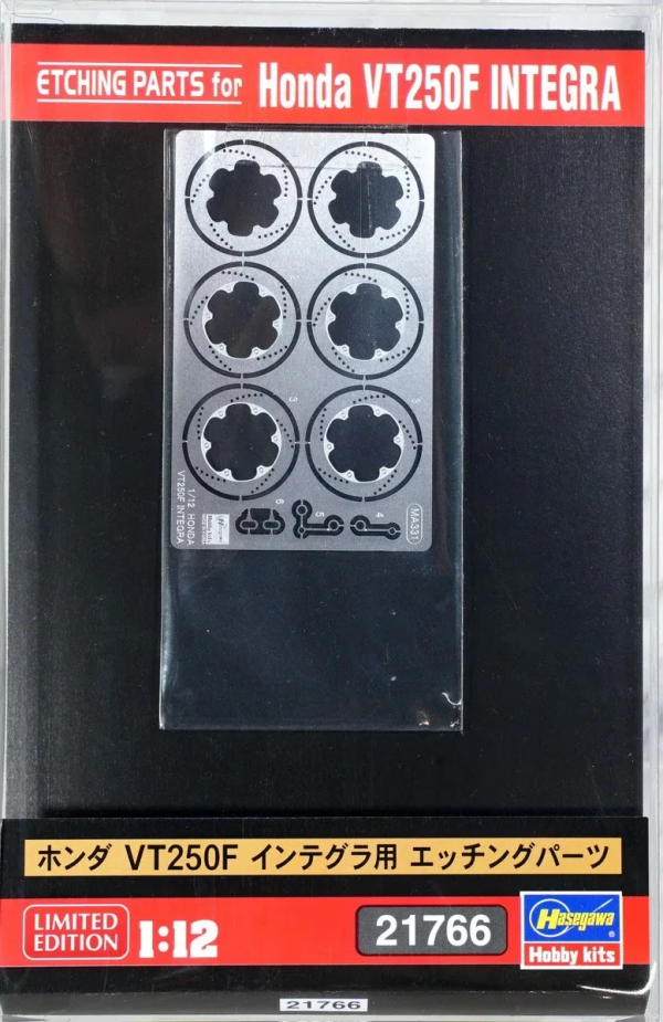 Hasegawa 21766 Photo Etched Parts for Honda VT250F Integra
