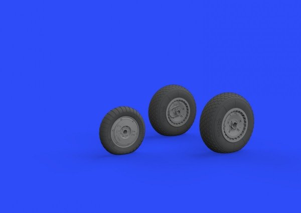 Eduard 632100 Me 262 wheels REVELL 1/32
