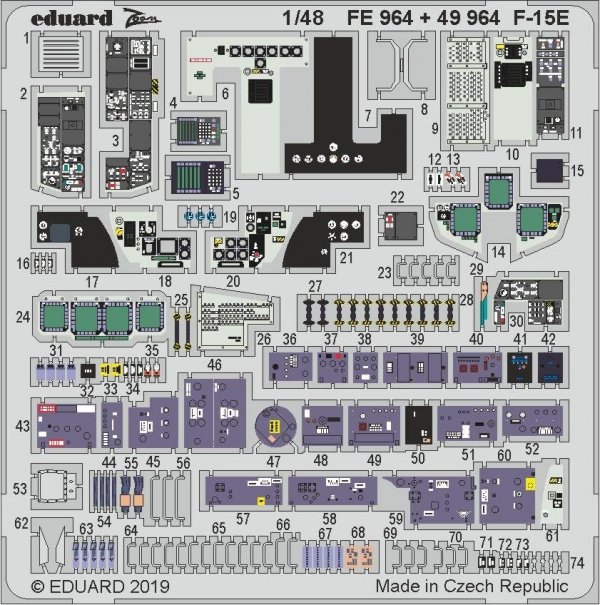 Eduard FE964 F-15E 1/48 GREAT WALL HOBBY