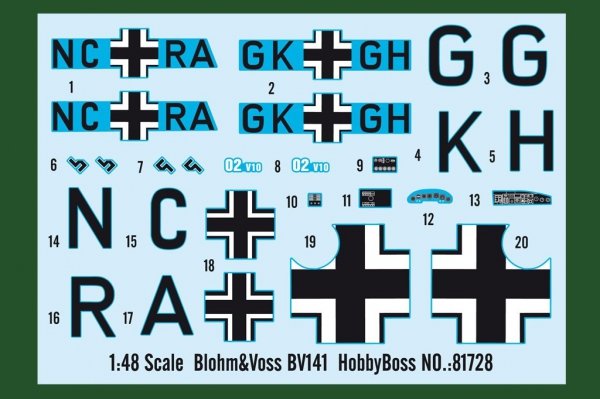 Hobby Boss 81728 Blohm Voss BV-141 (1:48)