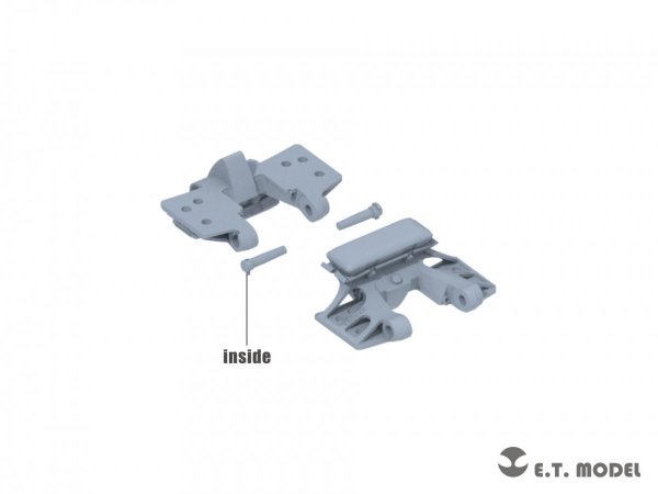 E.T. Model P35-060 WWII German Sd.Kfz.7(8t) Sprockets &amp; Track links ( 3D Printed ) 1/35