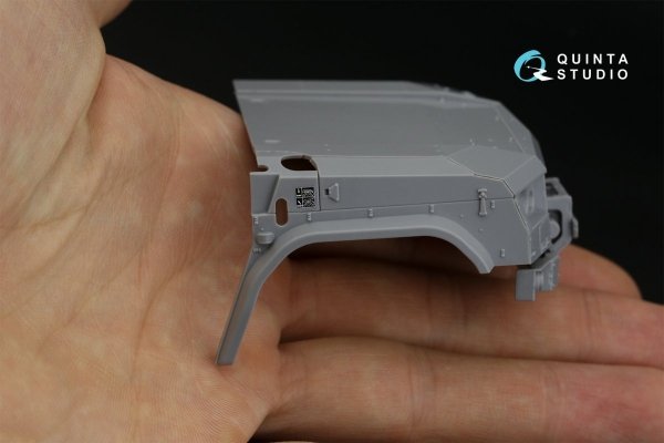 Quinta Studio QD35079 K-4386 Typhoon VDV 3D-Printed &amp; coloured Interior on decal paper (Zvezda) 1/35