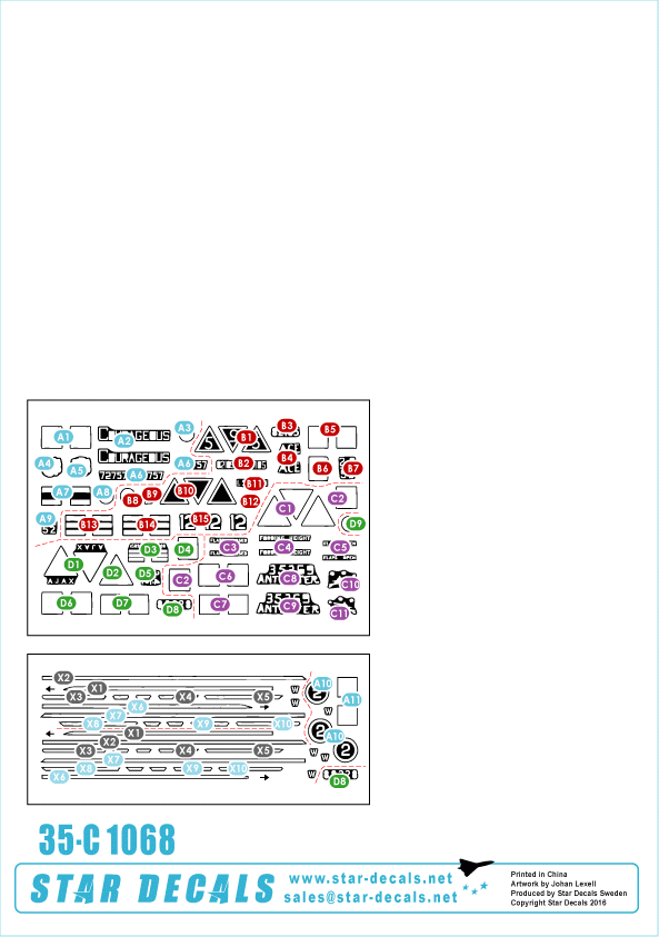 Star Decals 35-C1068 Australia Tanks &amp; AFVs # 3 1/35