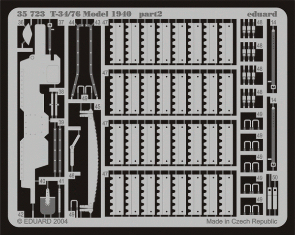 Eduard 35723 T-34/76 Model 1940 1/35 Dragon