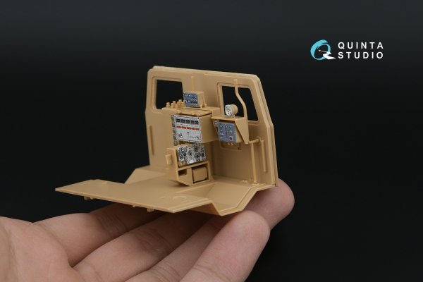 Quinta Studio QD35131 BM-30 Smerch 3D-Printed &amp; coloured Interior on decal paper (Meng) 1/35
