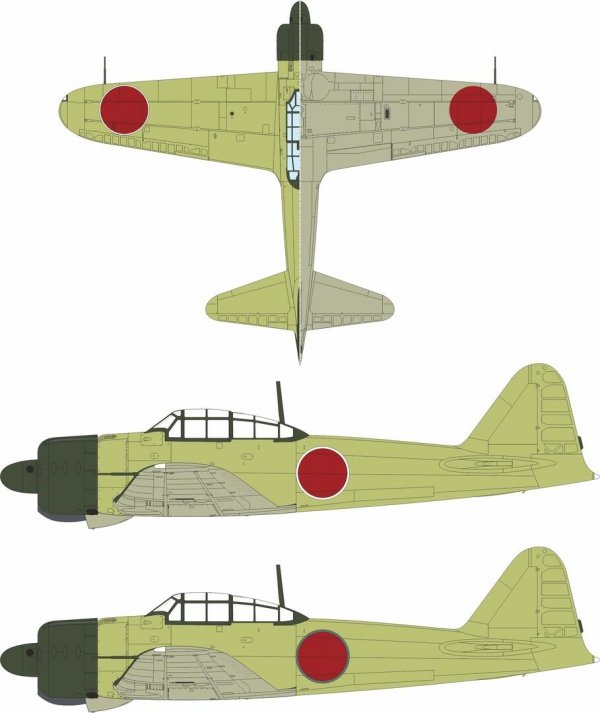 Eduard JX337 A6M5 Zero national marking TAMIYA 1/32