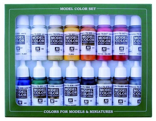 Vallejo 70149 Model Colors Set: Napoleonics French &amp; British 1789-1815 16 x 17ml