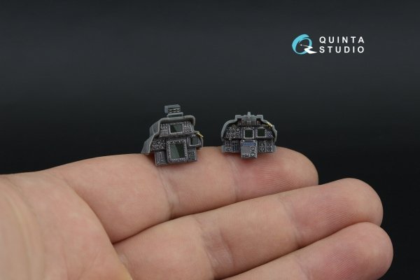 Quinta Studio QD48593 F-14D Super Tomcat 3D-Printed &amp; coloured Interior on decal paper (GWH) 1/48