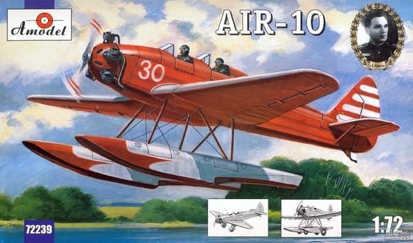 A-Model 72239 Yakovlev AIR-10 Hydroplane 1:72